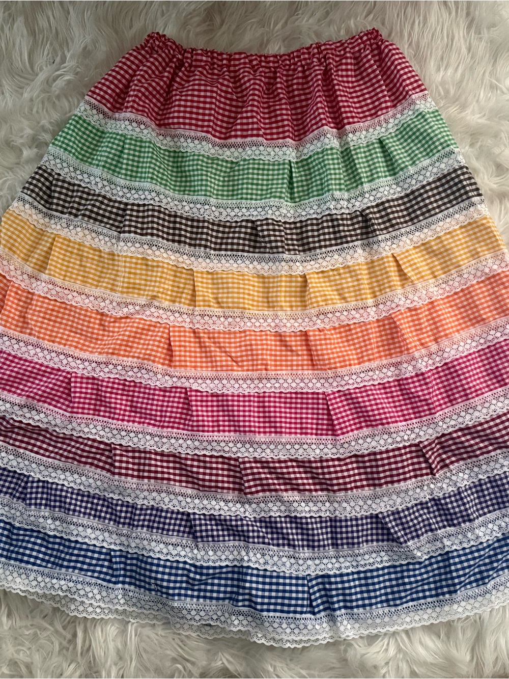 Saya de 9 colores